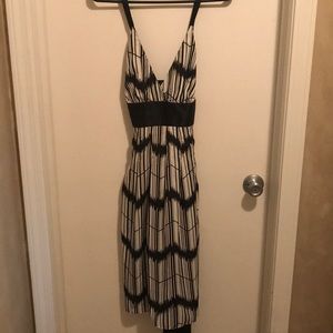 Black and white dress
